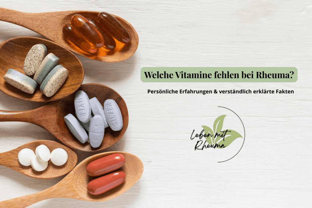 Nahrungsergänzung auf Löffel Vitamine