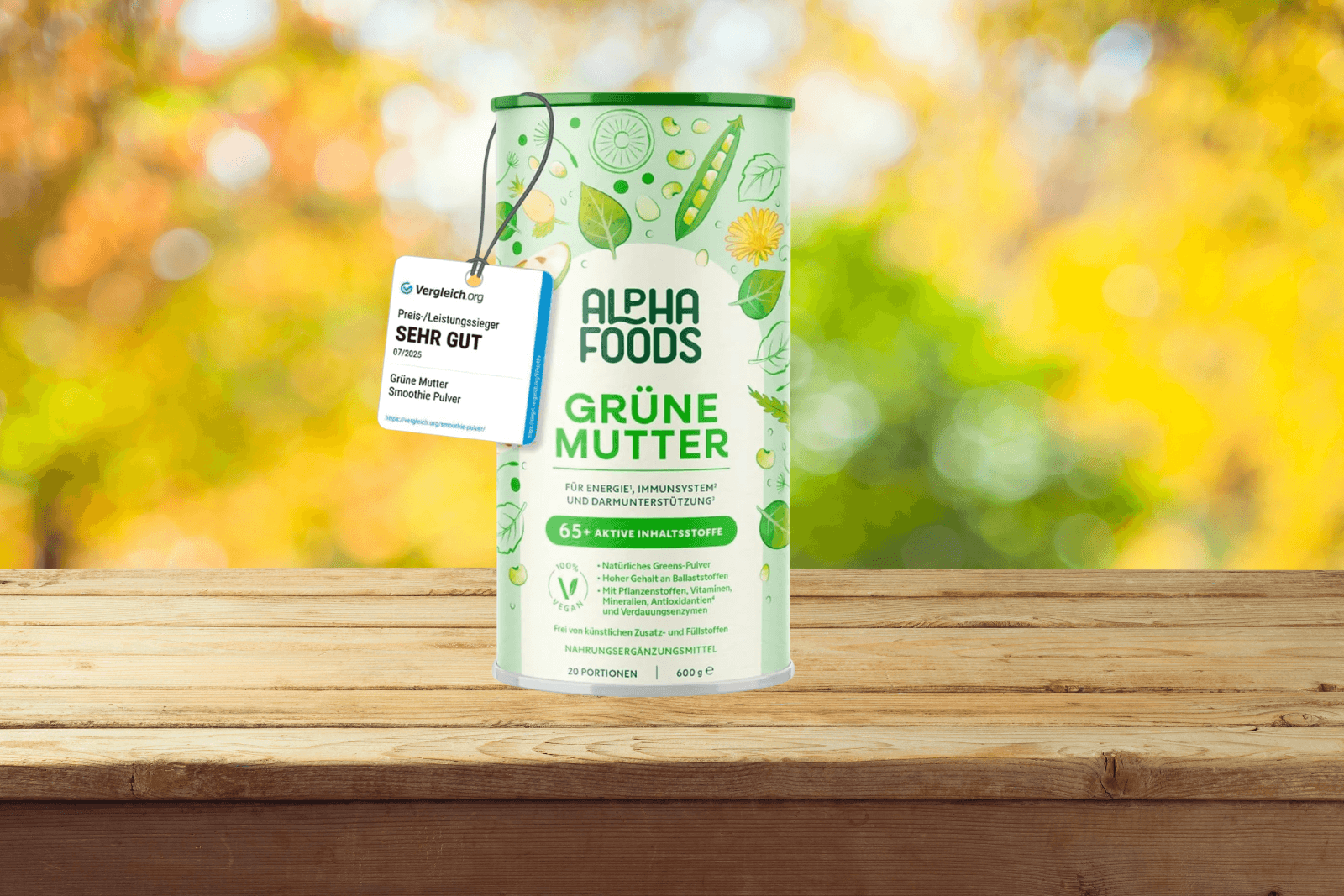 Grüne Mutter Alphafoods bei Rheuma