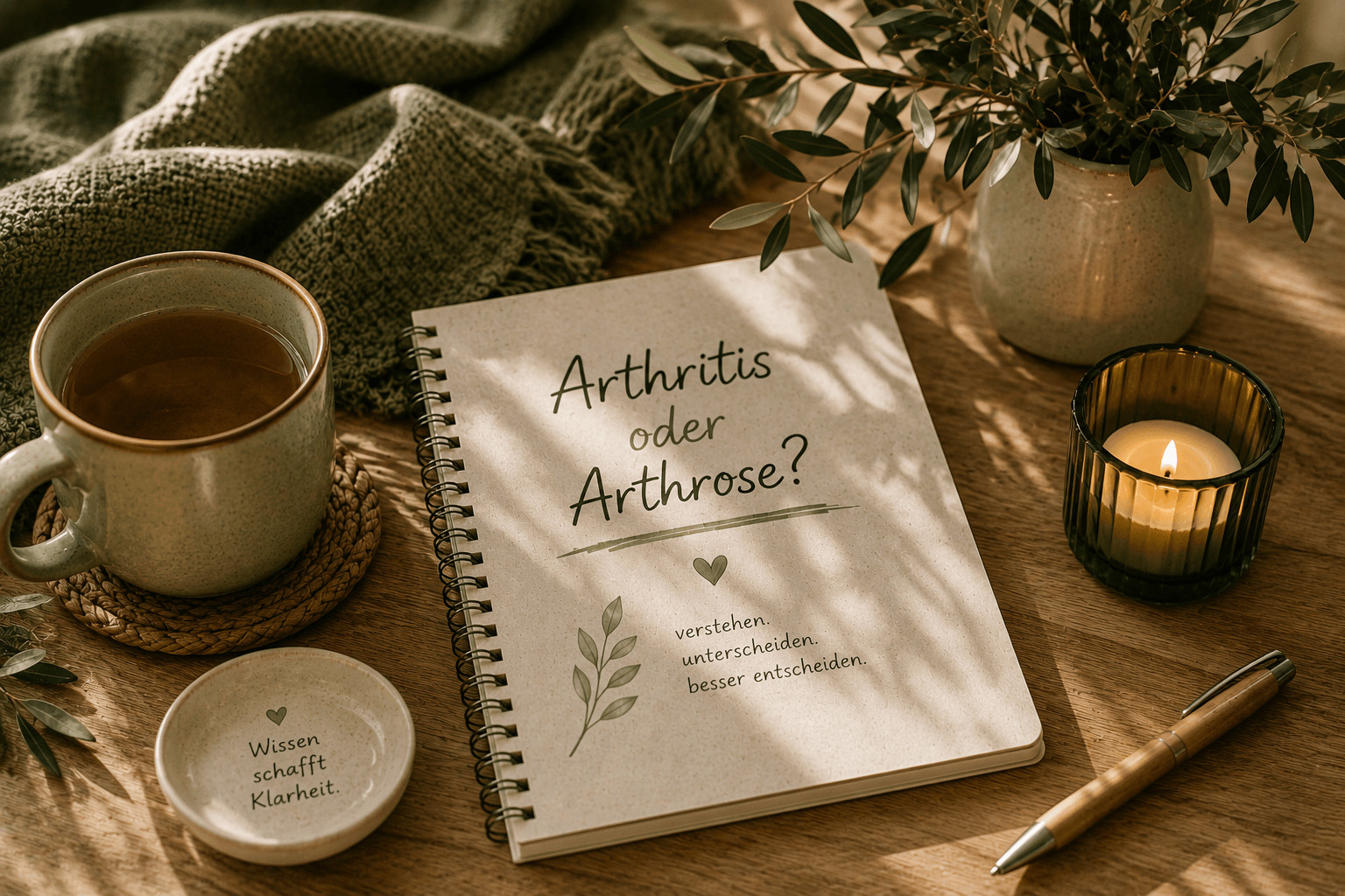 Arthrose oder Arthritis