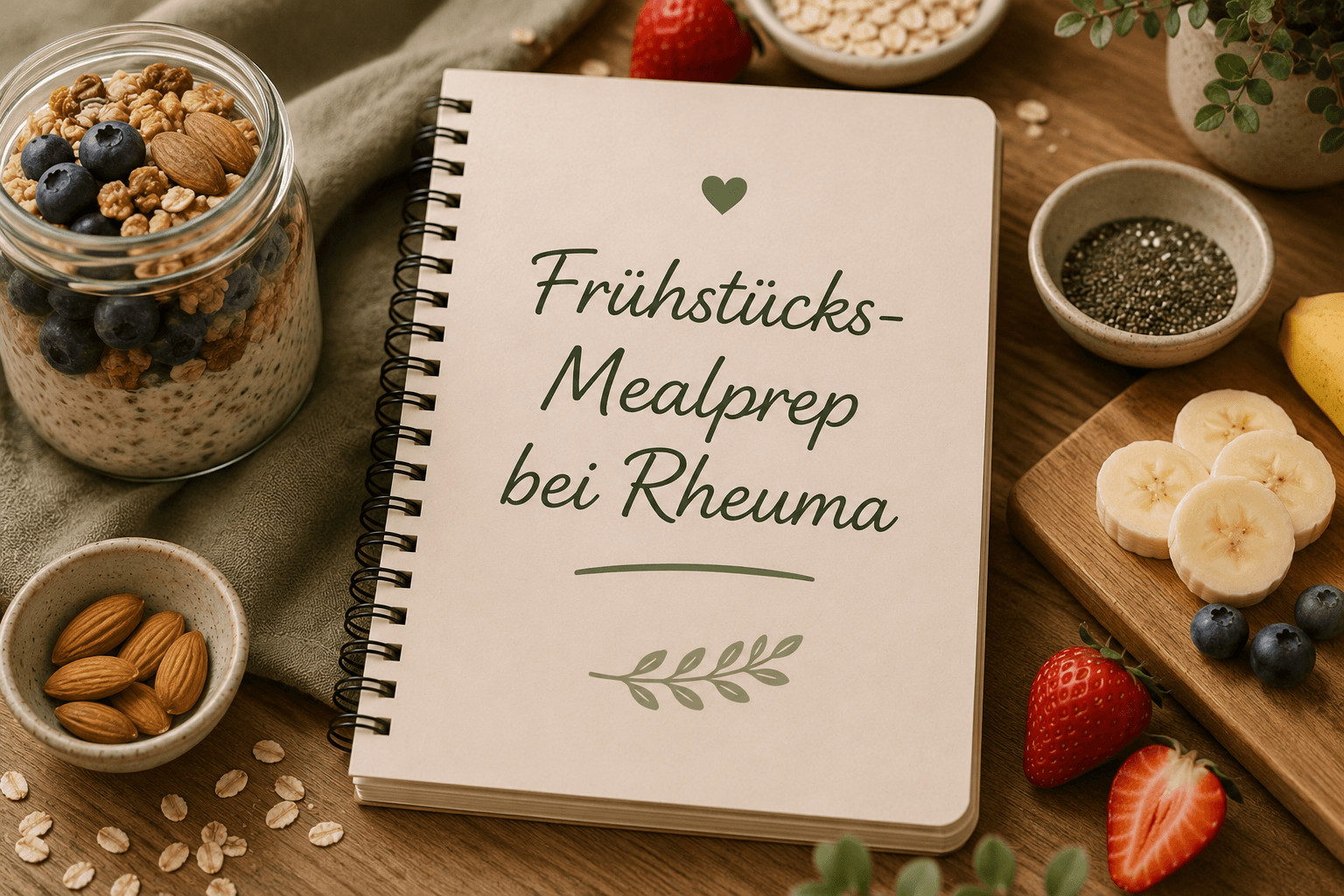 Frühstücks Mealprep bei Rheuma