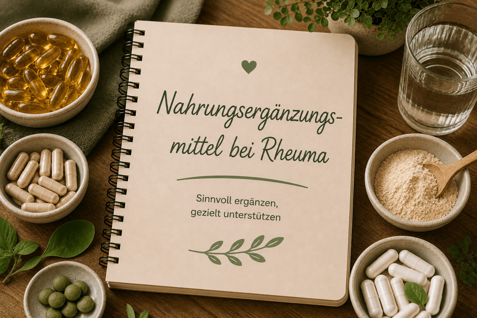 Nahrungsergänzungsmittel bei Rheuma