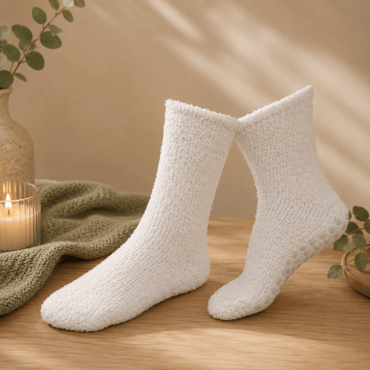 Kuschelsocken für warme Füße und Wohlgefühl