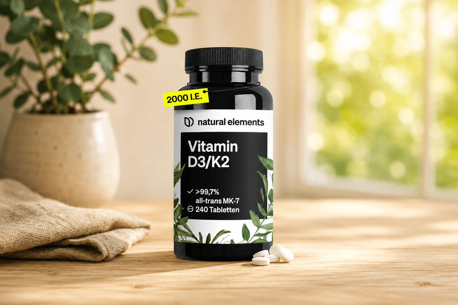 Vitamin D3 und K2