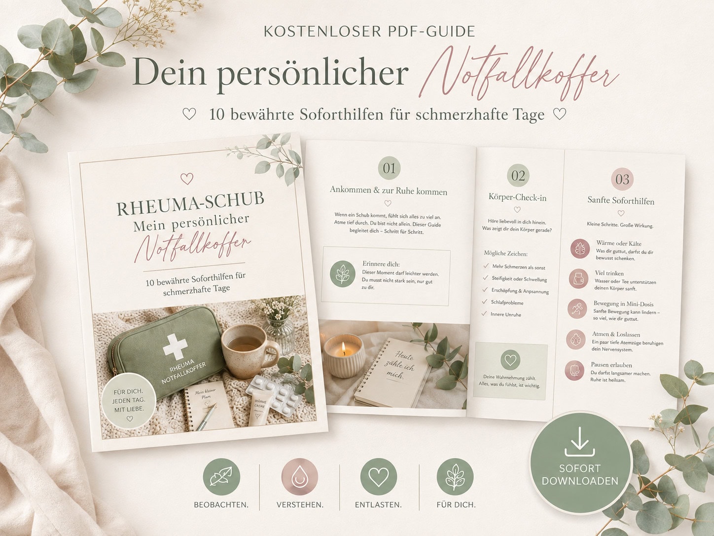 Kostenloser Rheuma Notfallkoffer