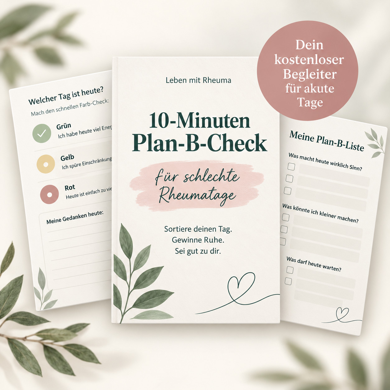10-Minuten Plan-B-Check für schlechte Rheumatage